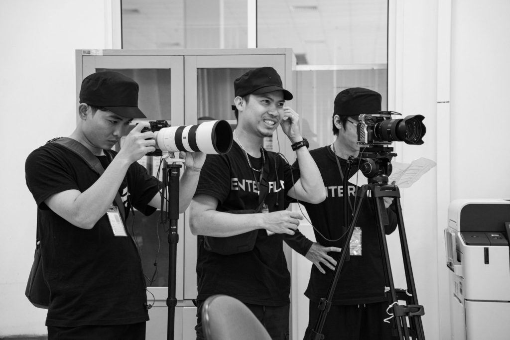 Hậu trường team đi làm