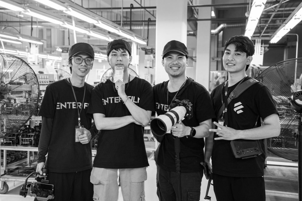 Hậu trường team đi làm