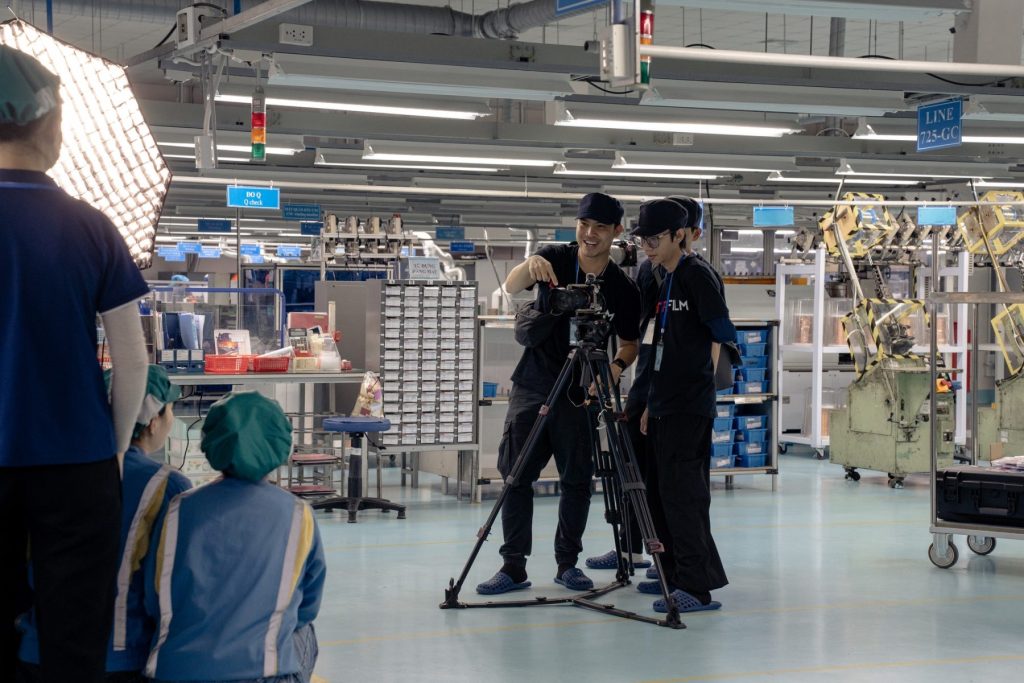 Hậu trường team đi làm