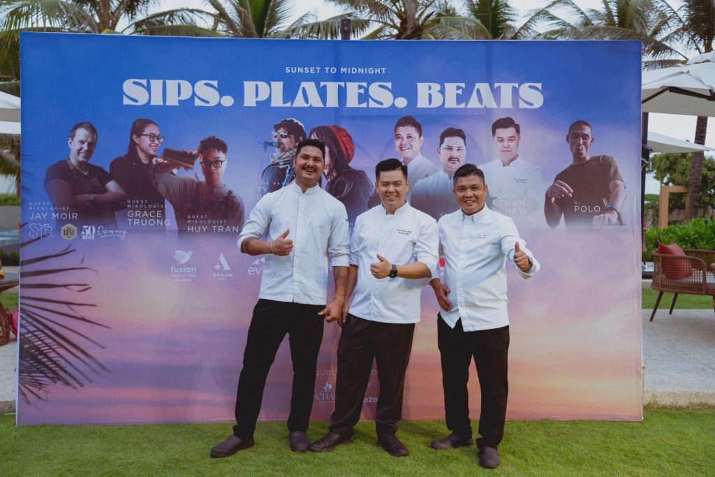Sips plates beat | Char Fusion resort & Villa Danang
